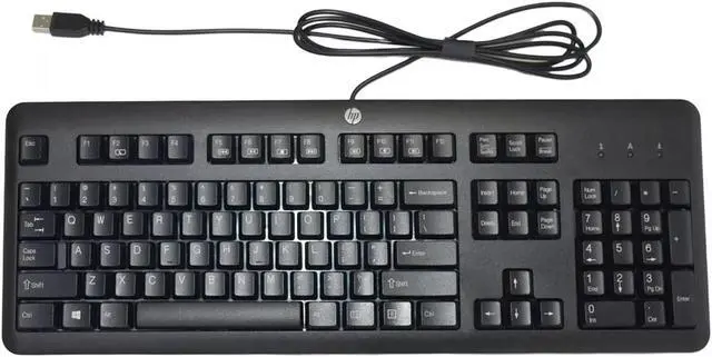 Alt view image 4 of 7 - Genuine HP black keyboard Model / Part 672647-003 KU-1156 SK-2015/2025