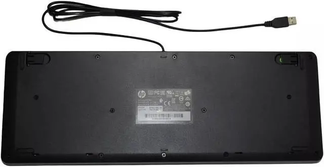 Alt view image 6 of 7 - Genuine HP black keyboard Model / Part 672647-003 KU-1156 SK-2015/2025