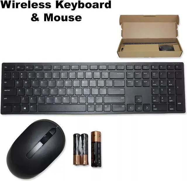 Alt view image 3 of 8 - Dell Pro KM5221W Keyboard & Mouse