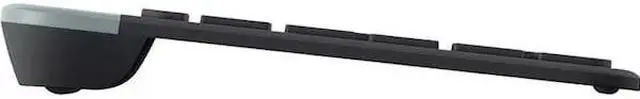 Alt view image 6 of 7 - Logitech - MK470 Full-size Wireless Scissor Keyboard and Mouse Bundle for Windows with Quiet clicks - Black/Gray (920-009437)