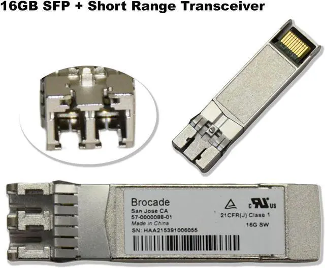 Alt view image 3 of 7 - BROCADE 57-0000088-01 16GB SW 125M 850NM SFP+ GBIC XBR-000192