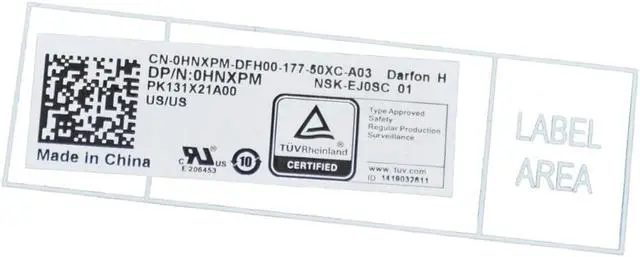 Alt view image 6 of 6 - Dell Chromebook 11 3181 3189 2-in-1 US Black Keyboard 05XVF4 HNXPM