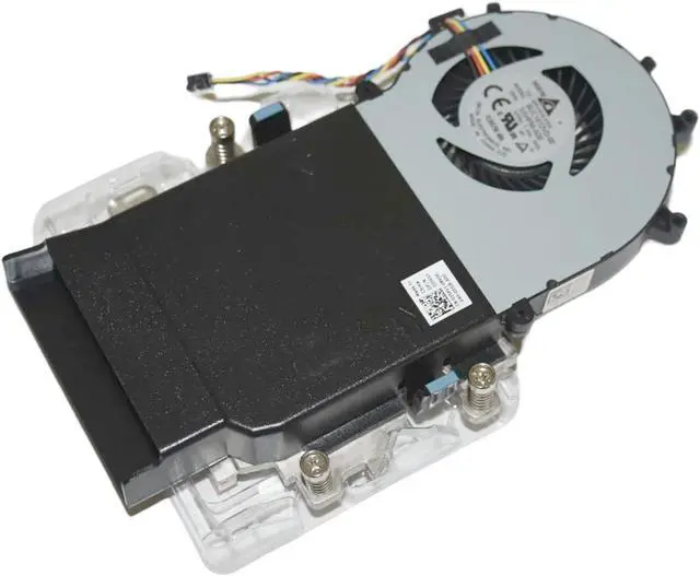 Alt view image 3 of 5 - Dell CPU Cooling Fan W/Blower Bracket for OptiPlex 7050 MFF Micro Desktop 35KV1