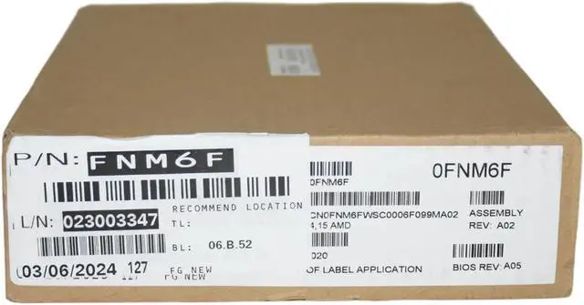 Alt view image 2 of 7 - Dell Inspiron 14 5485 15 5585 Motherboard AMD Ryzen 5 3500U 2.1GHz DDR4 FNM6F