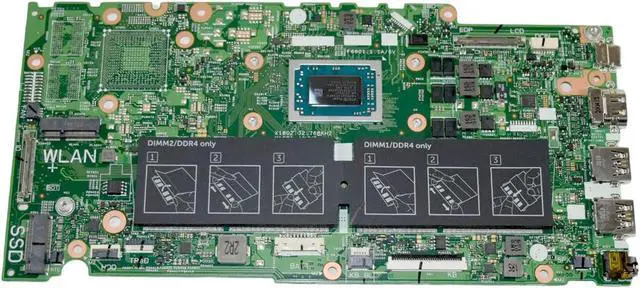 Alt view image 5 of 7 - Dell Inspiron 14 5485 15 5585 Motherboard AMD Ryzen 5 3500U 2.1GHz DDR4 FNM6F