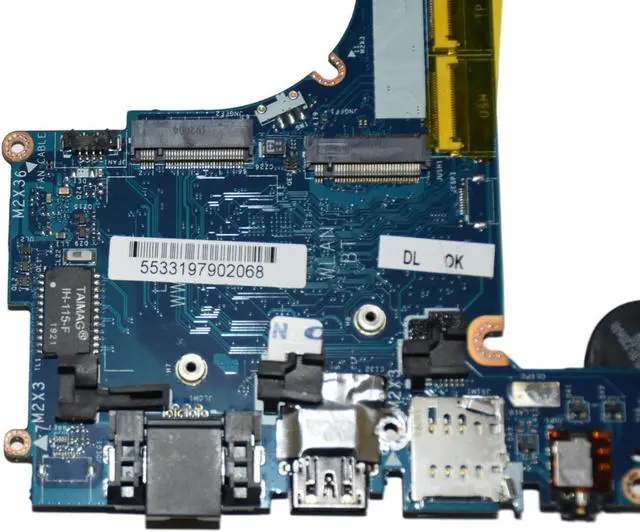 Alt view image 3 of 7 - Dell Latitude 7290 7390 Motherboard Intel i5-8350U 1.7GHz Quad-Core DDR4 R6G6N