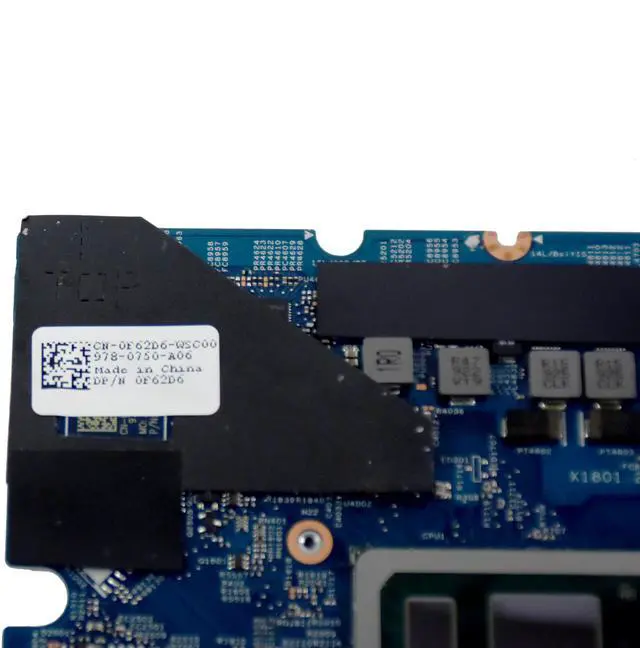 Alt view image 5 of 5 - Dell Inspiron 15 5584 Series Intel Core I5-8265U CPU Laptop Motherboard F62D6 Laptop Motherboards