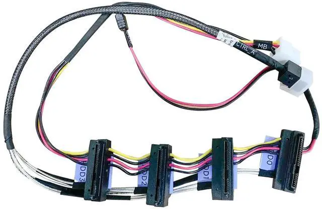 Alt view image 2 of 5 - Dell PowerEdge T140 H330 H730 SAS Cable KFXNG