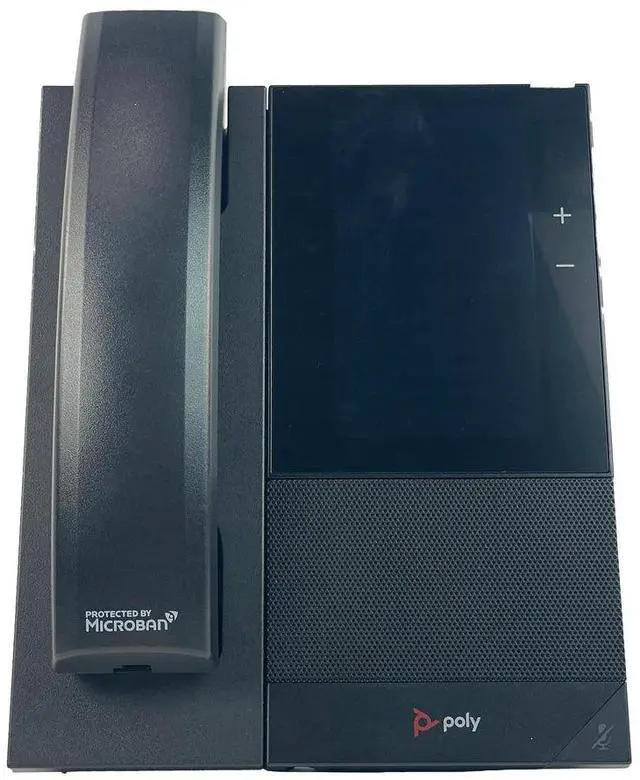 Alt view image 4 of 4 - Polycom 2200-49720-001 CCX 500 OpenSIP VoIP Phone With Power Supply - Touchscreen - Bluetooth - Android 9.0 Pie - Microsoft Teams - Black