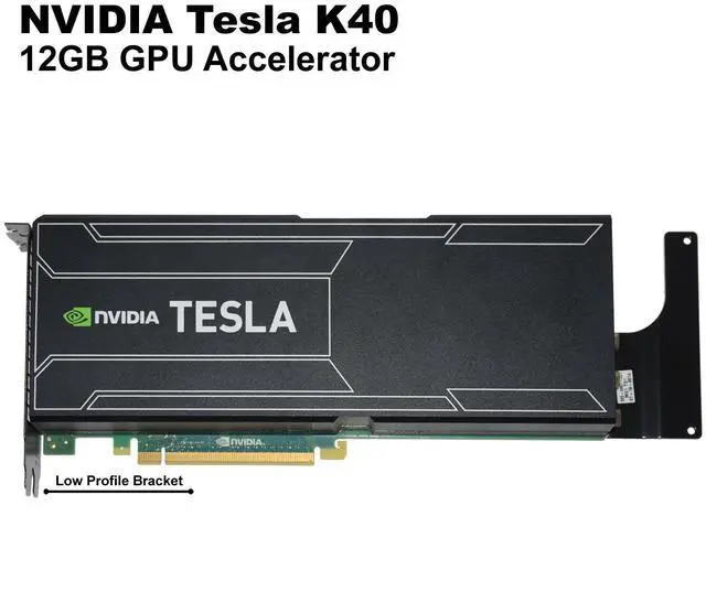 Main image of NVIDIA Tesla K40 Kepler 12GB 3.0GHz PCIe 3.0x16 GDDR5 GPU Accelerator KTDCH