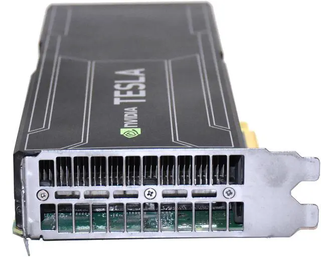 Alt view image 3 of 7 - NVIDIA Tesla K40 Kepler 12GB 3.0GHz PCIe 3.0x16 GDDR5 GPU Accelerator KTDCH