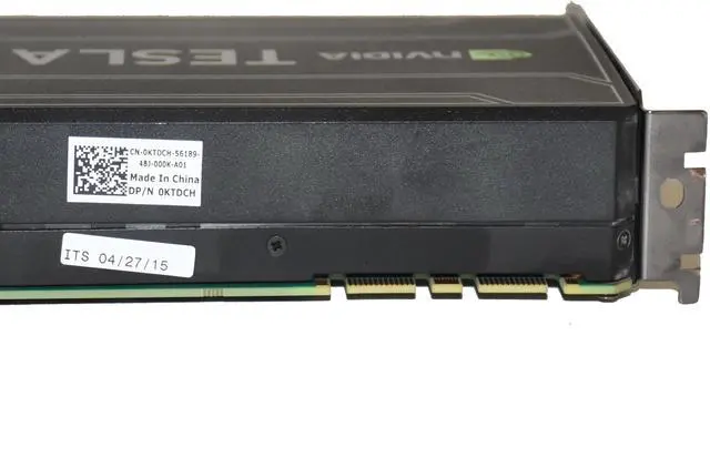 Alt view image 5 of 7 - NVIDIA Tesla K40 Kepler 12GB 3.0GHz PCIe 3.0x16 GDDR5 GPU Accelerator KTDCH