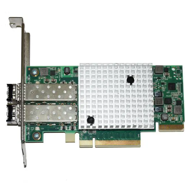 Alt view image 3 of 6 - Solar Flare 2-Port 10GbE SFP+ PCIe 3.0 Server Adapter S7120 SFC9120 SFN7501