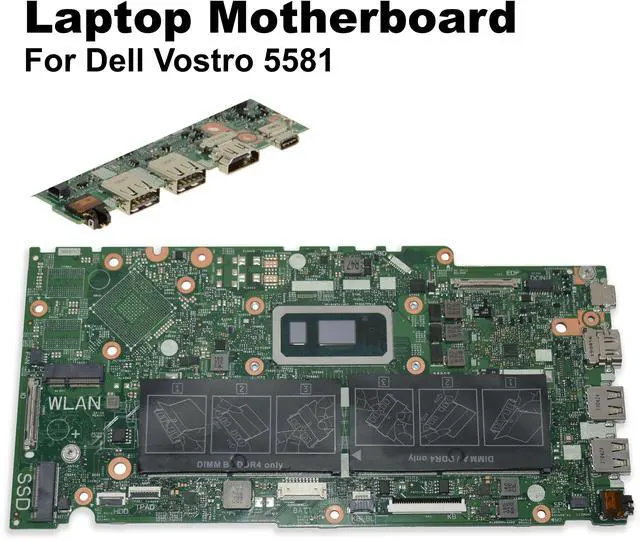 Main image of Dell Vostro 5581 Motherboard Intel Core i5 8265U 1.6GHz UHD Graphics 620 DDR4 Support 4G9HV