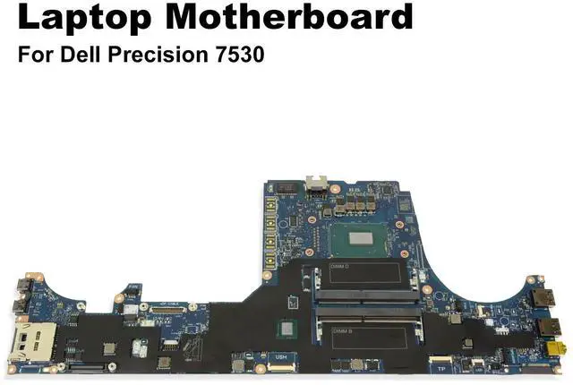Main image of Dell Precision 7530 Motherboard Intel Xeon E-2176M Hexa Core Processor 4 DDR4 Slots X8PJM
