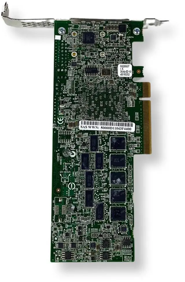 Alt view image 5 of 7 - Adaptec ASR-5405Z RAID Controller 512MB Cache PCIe x8 4-Port SAS SATA ZMCP Full-Height ASR-5405Z