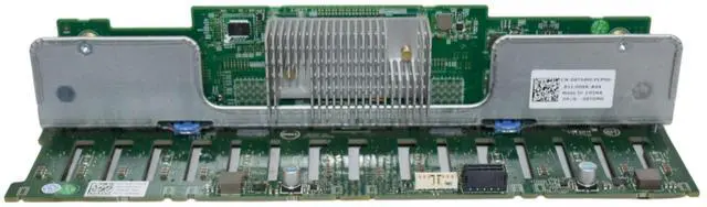 Alt view image 3 of 7 - Dell 8TGM0 16-Bay 2.5" SAS/SATA Backplane Board for Dell PowerEdge R730 8TGM0