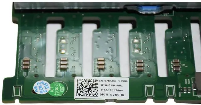 Alt view image 5 of 7 - Dell 8TGM0 16-Bay 2.5" SAS/SATA Backplane Board for Dell PowerEdge R730 8TGM0