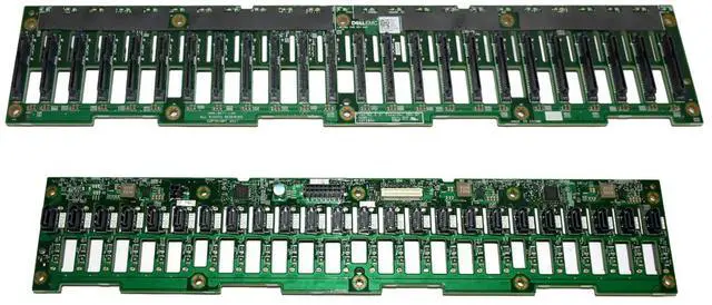 Alt view image 2 of 7 - Dell PowerEdge C6400 Backplane V2 24 x 2.5" SAS SATA NVMe Drive Expansion Module 39MK7