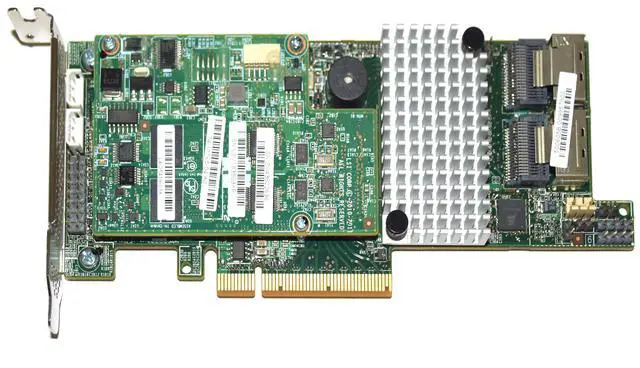 Alt view image 3 of 7 - LSI MegaRaid SAS PCIe 1GB Cache Raid Controller Card 9271-8i