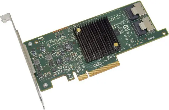 Alt view image 3 of 7 - LSI 9207-8i 6Gbs SAS SATA PCI-E 3.0 HBA IT Mode Expander RAID Controller Card