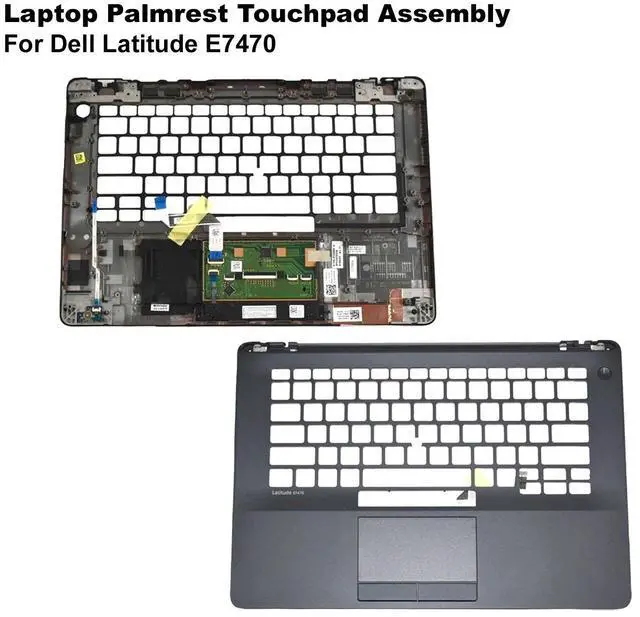 Main image of Dell Latitude E7470 Palmrest Assembly with Touchpad Black 9VXX8