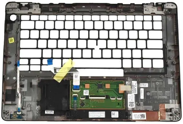 Alt view image 5 of 7 - Dell Latitude E7470 Palmrest Assembly with Touchpad Black 9VXX8