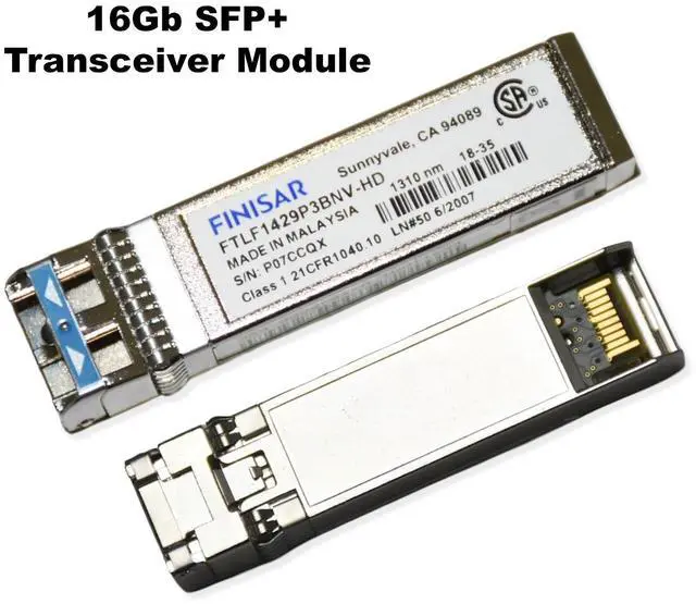Main image of Finisar Corporation FTLF1429P3BNV-HD 16Gbps SFP+ Optical Transceiver 1310nm LC Duplex
FTLF1429P3BNV