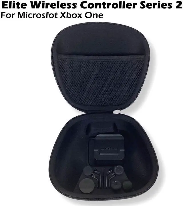 Main image of Microsoft Xbox Elite Series 2 Carrying Case - Black, PC Gaming Accessory with Charge Stand (Controller Not Included) - OEM