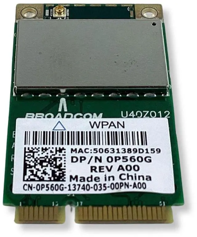 Alt view image 5 of 5 - Dell Latitude E5400 Mini PCIe Wireless Bluetooth Cards LOT OF 2 P560G