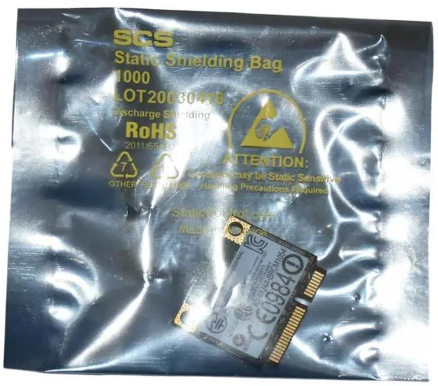 Alt view image 4 of 4 - Dell DW1530 Dual Band Wireless-N WiFi Card BCM943228HM4L for E6520 E6420 E5520 Mini PCIe WLAN Card 1JKGC