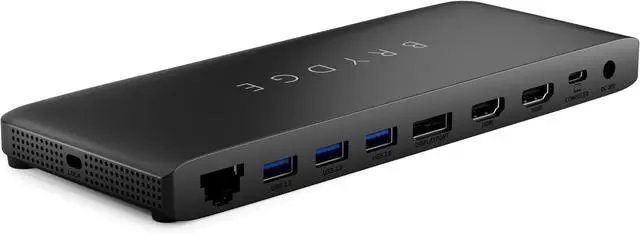 Alt view image 5 of 7 - Brydge Stone C Docking Station, 12 Expansion Ports, Windows 10 & 11 Laptop Compatible, Dock Supports Multiple Displays, 100 Watts of Power, USB-A, USB-C, HDMI, DP, 3.5mm, SD, MicroSD