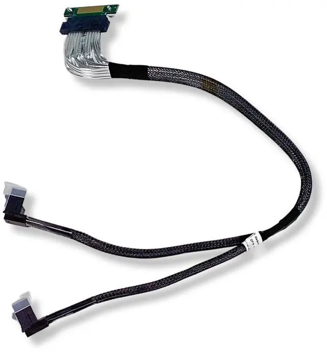 Alt view image 3 of 7 - Dell PERC Dual Mini SAS 17" HDD RAID Cable SFF-8643 for PowerEdge R630 R730 DK50W