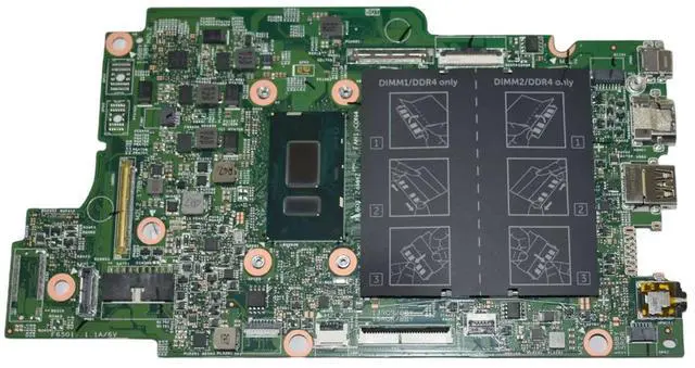 Alt view image 2 of 5 - Dell Latitude 3390 2-in-1 Motherboard with Intel Core i3-8130U CPU DDR4 Support G1MGM