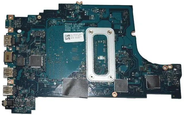 Alt view image 3 of 7 - Dell Inspiron 3493 Motherboard Intel Core i3-1005G1 Integrated Graphics Laptop System Board
TW31C
