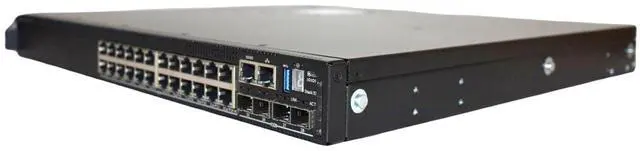 Alt view image 13 of 14 - DELL EMC N3224T-ON 24X1G Rj-45 4X10G Sfp+ 2X100G L3 4GB 550W PSU Switch 74C4V