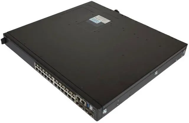 Alt view image 13 of 14 - Dell EMC N3224P-ON 24x1G 4x10G 2x100G PoE 1050W 3L Network Ethernet Switch GM1R7