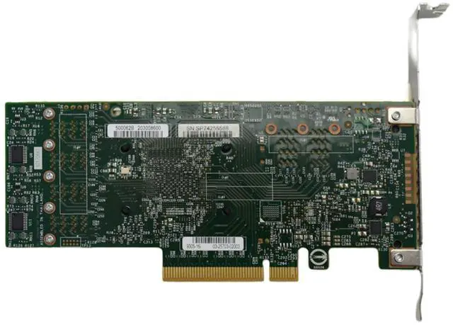 Alt view image 6 of 8 - SAS9305-16I LSI SAS 9305-16I 16 Port PCIe 3.0 x8 12 Gb/s Host Bus Adapter