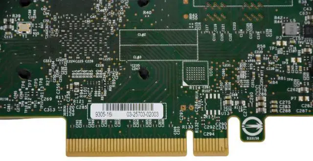 Alt view image 8 of 8 - SAS9305-16I LSI SAS 9305-16I 16 Port PCIe 3.0 x8 12 Gb/s Host Bus Adapter
