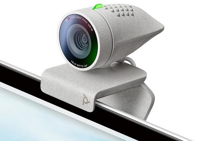 Alt view image 6 of 6 - Poly Studio P5 USB Webcam with Built-In Microphone and Integrated Privacy Shutter 2201-87070-001