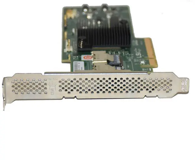 Alt view image 3 of 7 - LSI MegaRAID 8-Port 6Gb/s SAS SATA PCIe 2.0 x8 RAID Controller with High and Low Profile Bracket 9240-8i