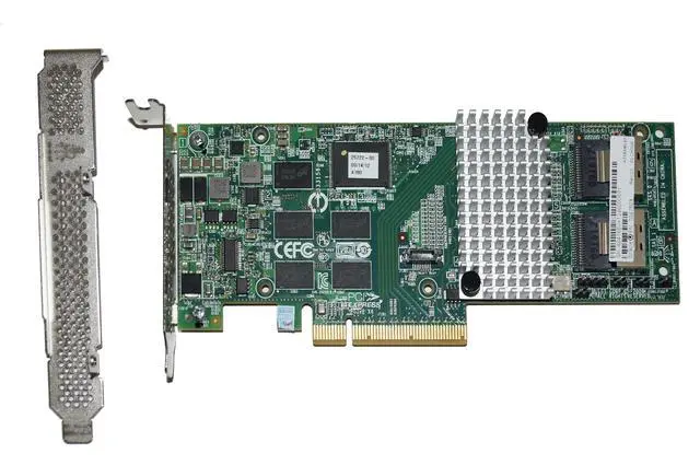 Alt view image 2 of 6 - LSI MegaRAID 8-Port 6Gb/s SATA SAS PCIe 2.0 x8 RAID Controller Card  9261-8i