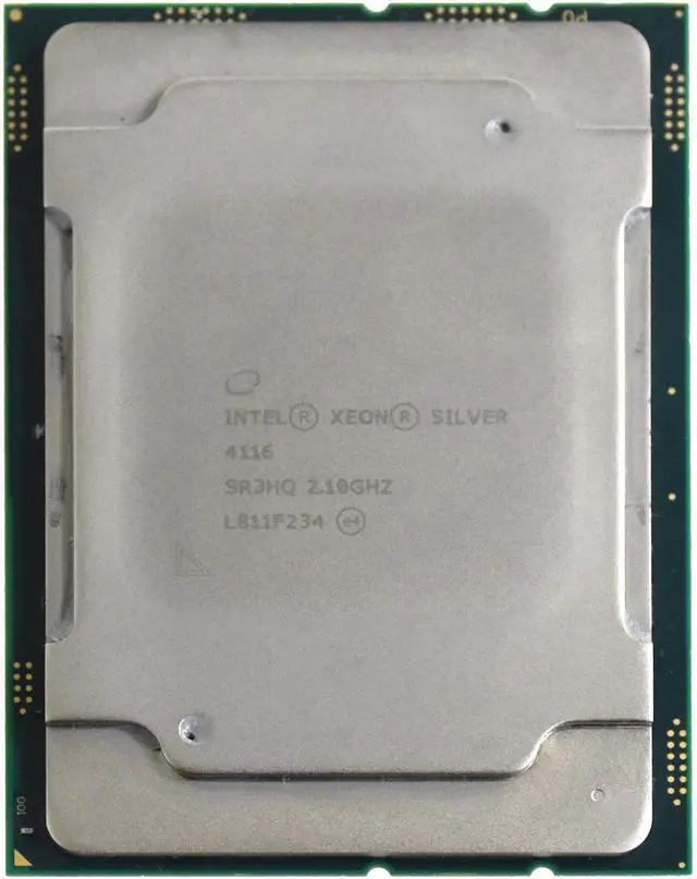 Alt view image 3 of 3 - Intel Xeon Silver 4116 2.10GHz 12-Core 24-Thread LGA3647 Server CPU Processor SR3HQ