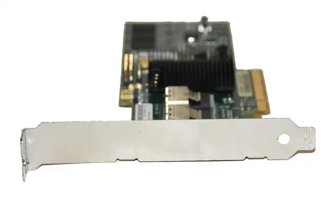 Alt view image 3 of 7 - LSI MegaRAID 8708EM2 SAS RAID Controller PCIe x8 3Gb/s SATA/SAS 8-Port Internal RAID Card LSI00187