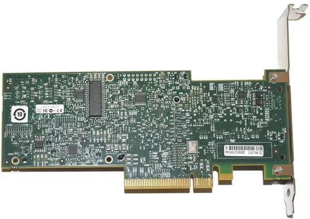 Alt view image 5 of 7 - LSI MegaRAID 8708EM2 SAS RAID Controller PCIe x8 3Gb/s SATA/SAS 8-Port Internal RAID Card LSI00187