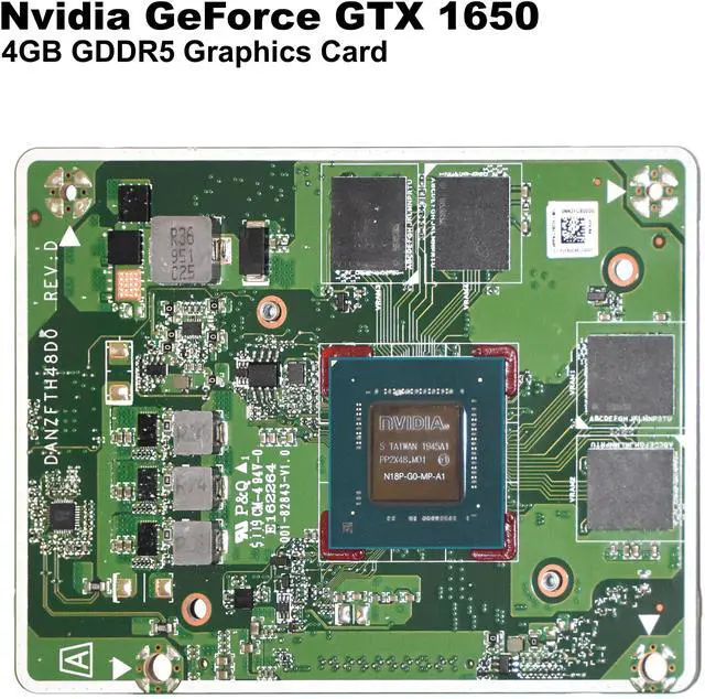 Main image of Nvidia GeForce GTX 1650 4GB GDDR5 Graphics Card Module 0L70276-001 L70276-001