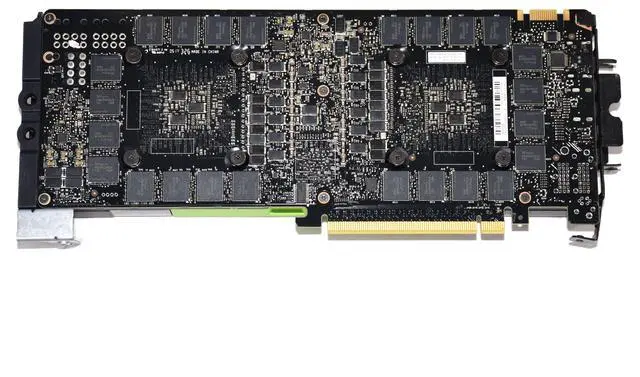 Alt view image 3 of 7 - Nvidia Tesla K80 24GB GDDR5 Server Graphics Card HP J0G95A  699-22080-0200-531 in BLACK-BRACKT