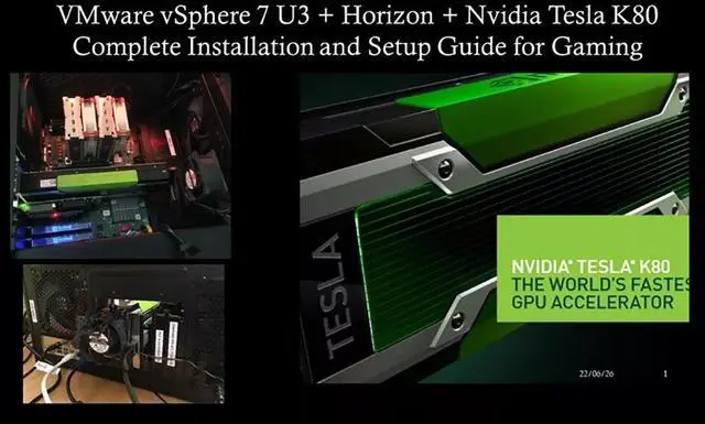 Alt view image 5 of 7 - Nvidia Tesla K80 24GB GDDR5 Server Graphics Card HP J0G95A  699-22080-0200-531 in BLACK-BRACKT