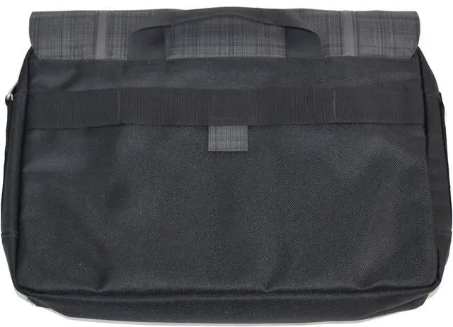 Alt view image 5 of 6 - HP Slim Ultrabook Messenger Bag  15.6" Laptop Carrying Case Adjustable Shoulder Strap F3W14AA