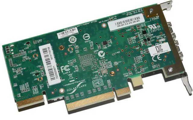 Alt view image 6 of 6 - Intel X520-DA2 10Gbps Dual-Port SFP+ PCIe Ethernet Converged Network Adapter with Low Profile Bracket E69818